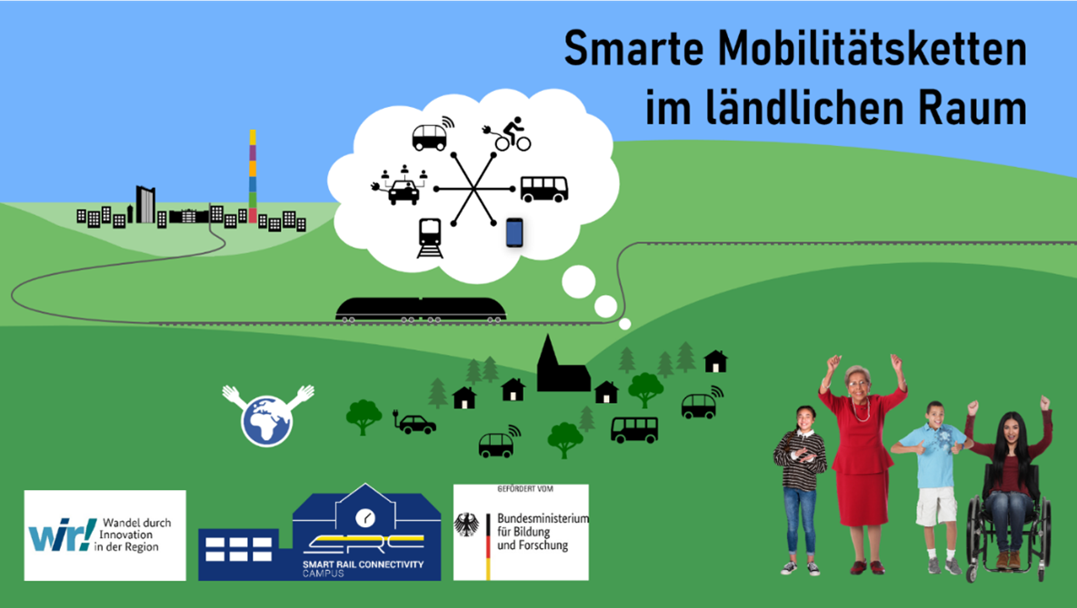 Smarte Mobilitätsketten als Zukunftsbild der Mobilität im Erzgebirge