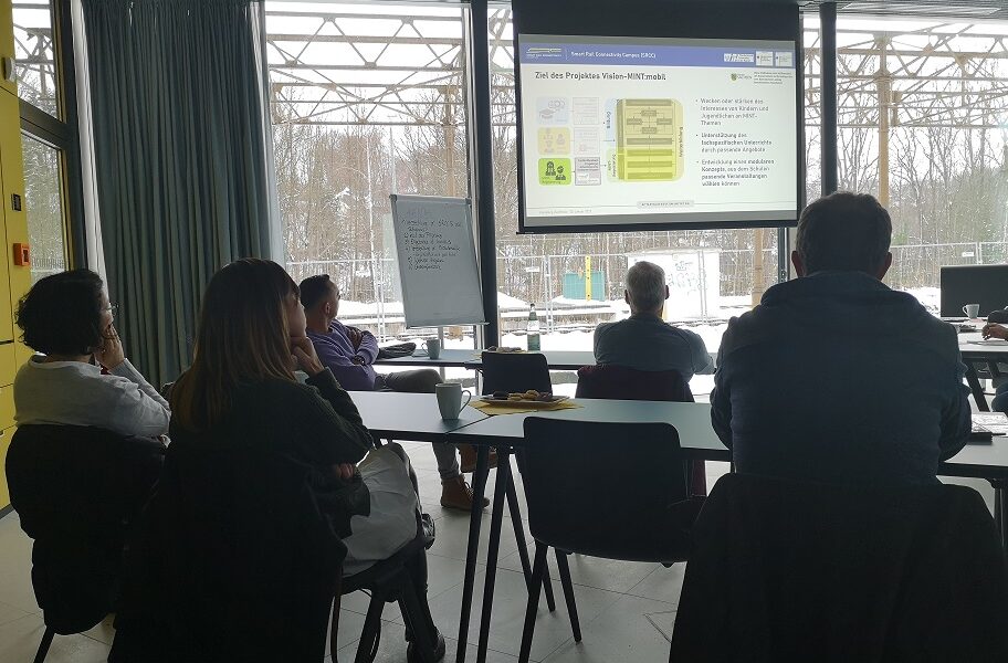 Abschlussworkshop zum Projekt Vision-MINT:mobil